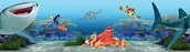 Wyposażenie pokoiku dziecięcego - Disney AG Design WBD 8074 bordiura znajdzie Nemo, samoprzylepne, 0,14 x 5 m 1 rolka, papier, kolorowy, 500 x 14 cm WBD 8074 - miniaturka - grafika 1