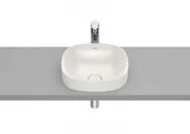 Umywalki - Roca A32750R650 INSPIRA SOFT Umywalka blatowa 370x370 H75 FINECERAMIC BEŻ - miniaturka - grafika 1