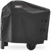Pokrowce na grilla - WEBER WEBER POKROWIEC PREMIUM NA GRILLE PULSE 1000/2000 Z WÓZKIEM 7181 7181 - miniaturka - grafika 1