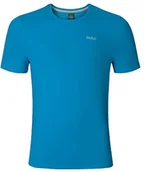 Koszulki męskie - ODLO męski T-shirt Short Sleeve Crew Neck sillian, wielokolorowa, M 221742-1 - miniaturka - grafika 1
