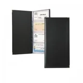 Wizytowniki - Biurfol Wizytownik wi-02 na 96 wizytówek czarny BF144-2 - miniaturka - grafika 1