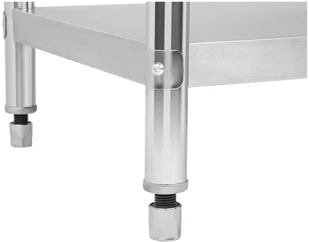 Royal Catering Stół roboczy ze stali nierdzewnej - 200 x 60 cm - RCAT-200/60-NW - Wózki na żywność - miniaturka - grafika 6