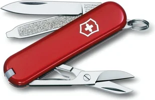 Victorinox Scyzoryk Classic SD czerwony 58 mm PBS Connect Polska LETNIA WYPRZEDAŻ DO 80% - Zestawy sztućców - miniaturka - grafika 2
