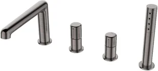 Laveo Pretto grafit BAO 914D - Baterie wannowe i prysznicowe - miniaturka - grafika 2