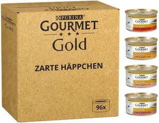 Purina Gourmet Megapakiet Gold 96 x 85 g - Delikatny mus - Mokra karma dla kotów - miniaturka - grafika 2