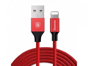 Baseus Kabel USB Baseus Baseus Oryginalny kabel Lightning iPhone Yiven 1,2m Red (25266-uniw) - Kable USB - miniaturka - grafika 7