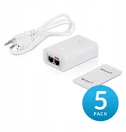Zasilacze do urządzeń sieciowych - Ubiquiti Zasilacz 5x POE-24-24W 24V 1A 24W 100Mbit - miniaturka - grafika 1