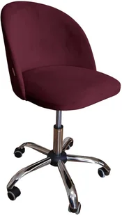 Fotel biurowy, krzesło biurowe ATOS Fotel obrotowy biurowy Colin MG02 śliwka - Fotele i krzesła biurowe - miniaturka - grafika 2