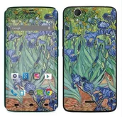 Etui i futerały do telefonów - Wiko Royal Sticker Royal tatuaż ścienny RS. 107822 samoprzylepny do Birdy mit, motyw Iris RS.107822 - miniaturka - grafika 1