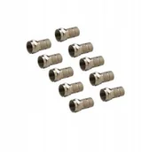 Akcesoria TV-SAT - Wtyk antenowy F 7mm 10szt satelita, Dvb-t - miniaturka - grafika 1