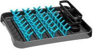 Suszarki do naczyń - Premier Housewares Premier housewares stelaż do ociekania naczynia, szara/niebieska 0806571 - miniaturka - grafika 1
