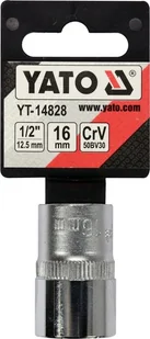 Yato NASADKA SPLINE 1/2"" 16MM 38MM YT-14828 - Klucze i nasadki - miniaturka - grafika 2