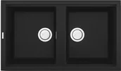 Zlewozmywaki - Elleci BEST 450 nero G40 GRANITEK (LGB45040) - miniaturka - grafika 1