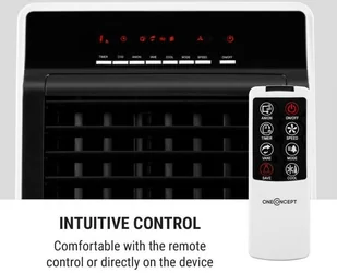 OneConcept OneConcept CTR-1 Heat klimatyzator przenośny 4-w-1 funkcja chłodzenia i grzania schładzacz powietrza 2000W biały ACO-CTR-1-Heat - Klimatory - miniaturka - grafika 7
