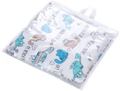 Prześcieradła - HEVEA Prześcieradło Hevea Milusie : Rozmiar - 160x70, Pokrowiec - Kotki Szare 2077 - miniaturka - grafika 1