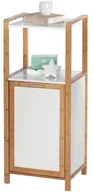 Szafki łazienkowe - Wenko Regał z półką i koszem na pranie FINJA B07PKDK8H8 - miniaturka - grafika 1