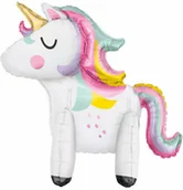 Urodziny dziecka - Unique Balon foliowy Jednorożec - 76 cm - 1 szt. U75777 - miniaturka - grafika 1