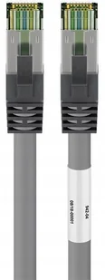 Kabel Lan Patchcord Cat 8.1 S/ftp szary 20m - Patchcordy - miniaturka - grafika 6