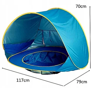 Namiot plażowy z basenem dla dziecka - Namioty i tipi dla dzieci - miniaturka - grafika 10