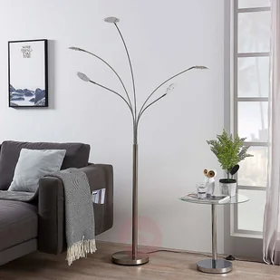 Lampenwelt com 5-punktowa lampa stojąca LED Anea - Lampy stojące - miniaturka - grafika 2
