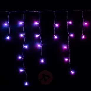 Twinkly Inteligentna kurtyna świetlna LED Twinkly, RGBW - Oświetlenie świąteczne - miniaturka - grafika 4