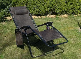 VK1 LEŻAK OGRODOWY WIELOFUNKCYJNY STOLIK GAZETOWNIK #H1 1020174 - Leżaki ogrodowe - miniaturka - grafika 7