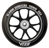 Spokey Kółko do hulajnogi, Slamm V-ten II Wheels, 110 mm - Akcesoria do skatingu - miniaturka - grafika 2