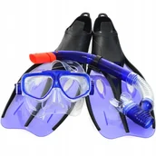 Sprzęt do nurkowania - Zestaw do nurkowania Fluent Płetwy+Maska+Fajka Jr - miniaturka - grafika 1