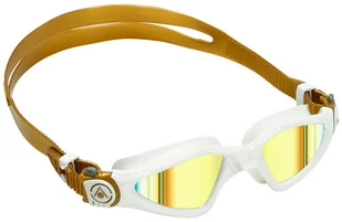 Aqua Sphere Okularki pływackie KAYENNE SMALL biało-złote - Pływanie - miniaturka - grafika 4