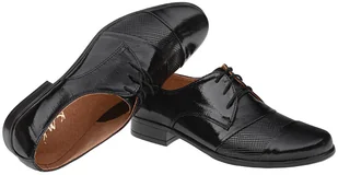 KMK Półbuty sznurowane wizytowe KMK 156 27614372 - Buty dla chłopców - miniaturka - grafika 2