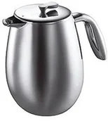 Zaparzacze i kawiarki - Bodum Columbia zaparzacz tłokowy do kawy, podwójne ścianki, stal nierdzewna, nadaje się do zmywarki, Shiny, 1,5L 1312-16 - miniaturka - grafika 1