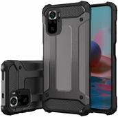 Etui i futerały do telefonów - Hurtel Hybrid Armor pancerne hybrydowe etui pokrowiec Xiaomi Poco X4 NFC 5G czarny - miniaturka - grafika 1