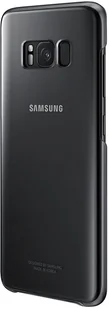 Samsung Etui Clear Cover EF-QG955 Galaxy S8+ Plus BLACK 3051X1 - Etui i futerały do telefonów - miniaturka - grafika 2