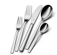 Zestawy sztućców - WMF WMF Palermo łyżeczki do kawy 60-częściowy zestaw sztućców dla 12 osób widelca obiadowego menueme tnący menueloeffel widelczyk do ciasta Cromargan nierdzewnej stali nierdzewnych polerowanych można myć (1177009000) - miniaturka - grafika 1