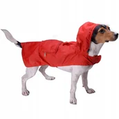 Ubranka dla psów - Record Pocket WaterProof Jacked Red kurtka 40cm - miniaturka - grafika 1