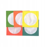 Pudełka i akcesoria na płyty CD - 5 x koperta z okienkiem na płyty CD/DVD kolorowe - miniaturka - grafika 1