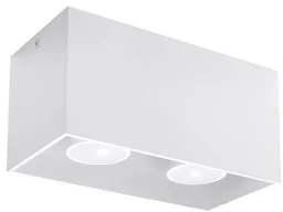 Sollux Lighting Plafon QUAD MAXI biały - Lampy sufitowe - miniaturka - grafika 2