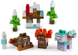 Spin Master Psi Patrol Marshall i Rubble z klockami + klocki Zatoka przygód 778988122808 - Klocki - miniaturka - grafika 5