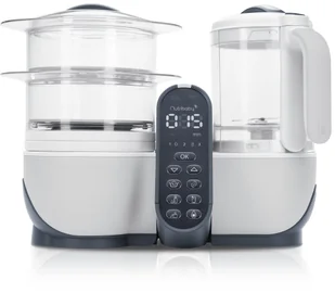 Babymoov Urządzenie wielofunkcyjne Nutribaby+ Loft White - Zestawy naczyń dla dzieci - miniaturka - grafika 2