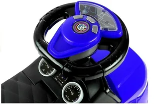 Import LEANToys Jeździk dla Malucha 613W Gra + Świeci Niebieski 2891 - Jeździki dla dzieci - miniaturka - grafika 5