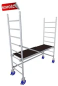 Rusztowania - Krause ProTec rusztowanie aluminiowe wys.rob. 2,90m (940100) - miniaturka - grafika 1