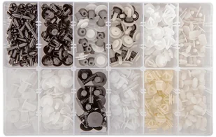 Topex Grupa sp. z o.o. S.K. Zestaw spinek samochodowych Peugeot, 345 sztuk 11-953 - Narzędzia warsztatowe - miniaturka - grafika 2