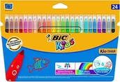 Kredki, ołówki, pastele i pisaki - Bic Kids 949331 flamastry, 24 sztuki 841800 - miniaturka - grafika 1