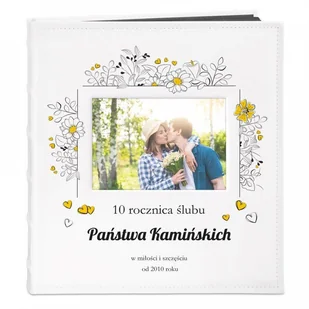 NA Murrano Album z Okienkiem Prezent Rocznicę Nadruk Kwiaty ALB-BO-BK-UV-031 - Albumy fotograficzne NA Murrano Album z Okienkiem Prezent Rocznicę Nadruk Kwiaty ALB-BO-BK-UV-031 - Albumy fotograficzne - miniaturka - grafika 1