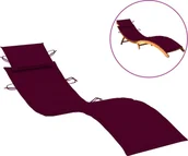 Poduszki ogrodowe - vidaXL Poduszka na leżak winna czerwień 186x58x4 cm 314167 - miniaturka - grafika 1