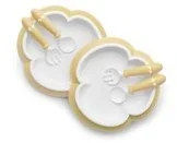 Babybjörn zestaw 2 talerzyków pudrowy żółty - Miseczki i talerzyki dla dzieci - miniaturka - grafika 4