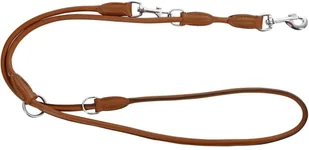 Kerbl Smycz dla psa Roma, 2 m, skóra, brąz, 81098 81098 - Smycze dla psów - miniaturka - grafika 2