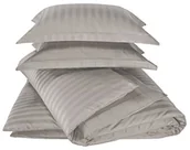 Pościel dla dzieci - De Witte Lietaer Pościel de Witte lietaer zygo Atmosphere poszewka na kołdrę + 2 poszewki na poduszkę z kierownicy czesana bawełna Taupe 240 x 220 cm Parure Zygo Atmosphere/Taupe 240 - miniaturka - grafika 1