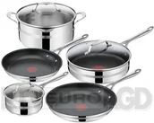 Garnki - Tefal Jamie Oliver Cook Smart 8 elementów E310S874 - miniaturka - grafika 1