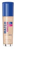 Podkłady do twarzy - Rimmel Match Perfection SPF20 podkład dopasowujący się do cery 081 Fair Ivory 30ml 59003-uniw - miniaturka - grafika 1
